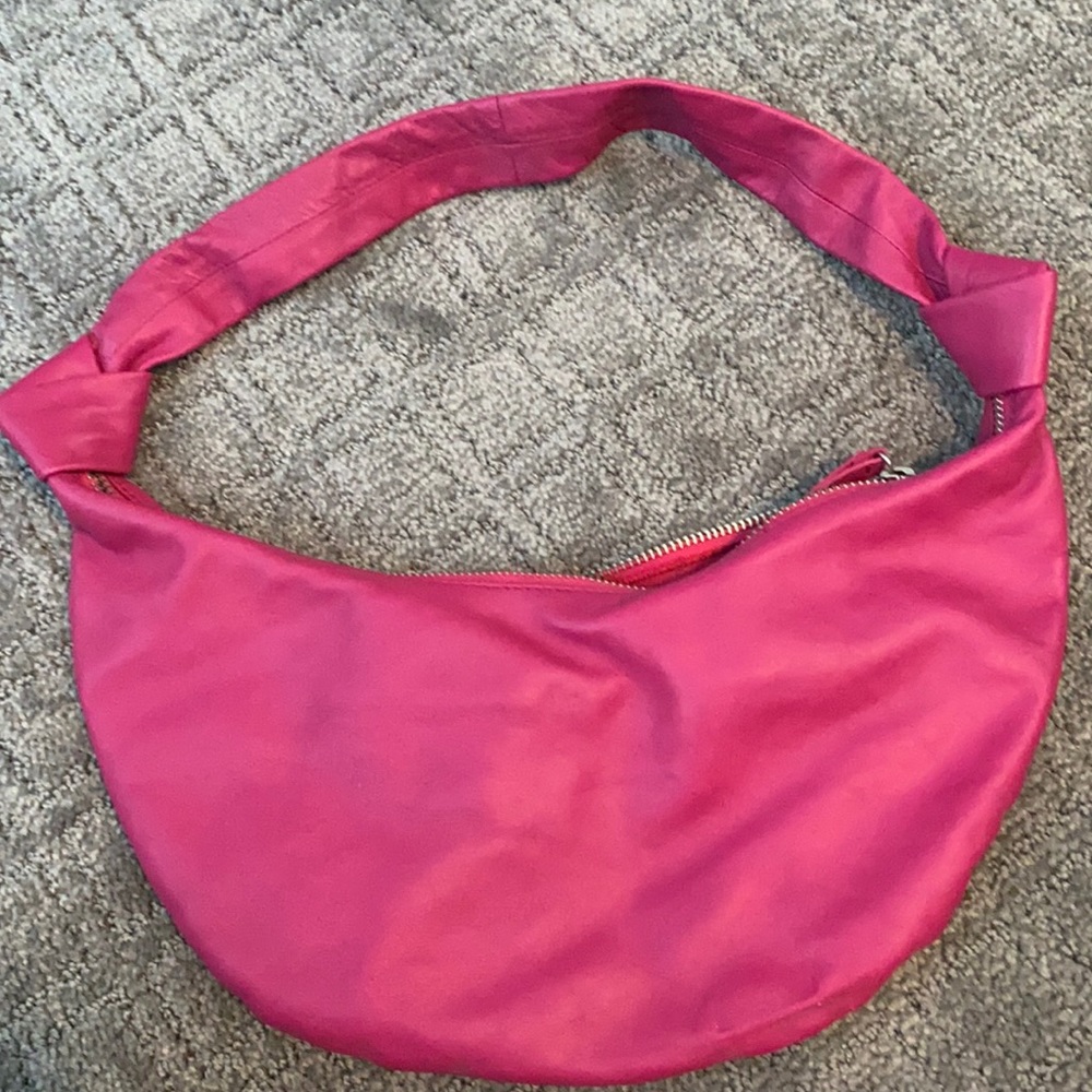 Banana republic pink leather purse